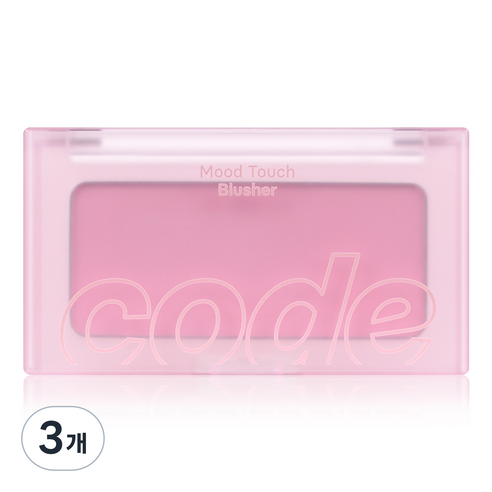 코드글로컬러 무드터치 블러셔 3.5g, 01 레전더리 핑크, 3개