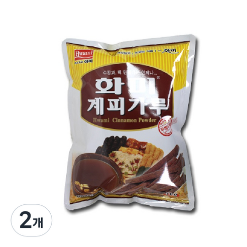 화미제당 계피가루, 1kg, 2개