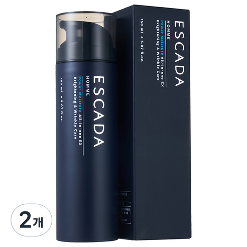 에스까다 옴므 파워 모이스춰 올인원 EX, 150ml, 2개
