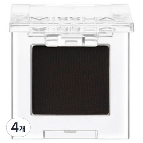 미샤 모던 섀도우 1.7g, 116 코드블랙, 4개