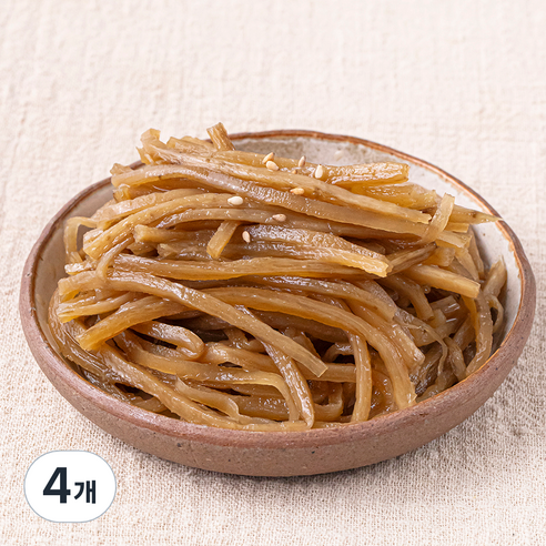 우엉채조림, 300g, 4개