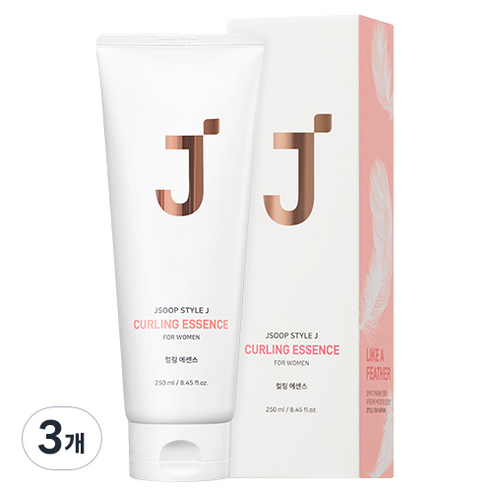 제이숲 스타일제이 포우먼 컬링 헤어 에센스, 250ml, 3개