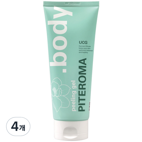 피테로마 바디 필링 젤, 200ml, 4개
