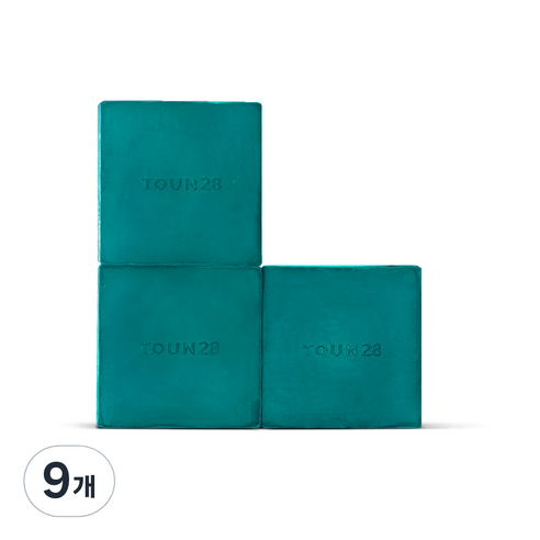 톤28 남성용 샴푸바 두피쿨링 멘톨 S20, 100g, 9개