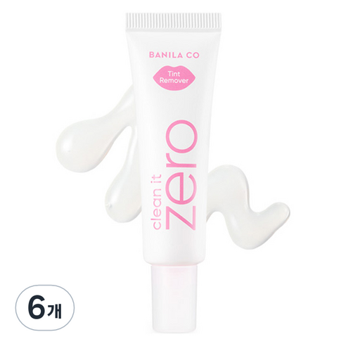 바닐라코 클린 잇 제로 틴트 리무버, 6개, 20ml