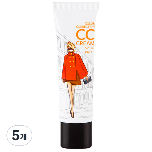 로쎄앙 컬러컬렉션 씨씨크림 튜브형 SPF45 PA+++ 30g, 5개