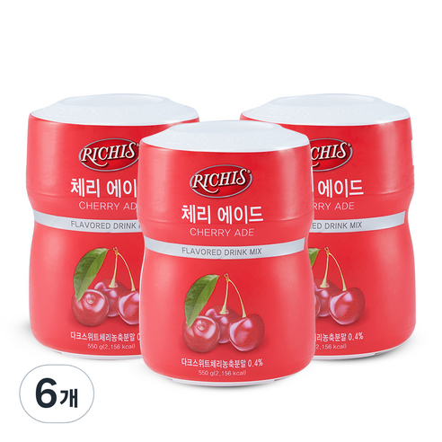 칵테일 체리 음료 에이드 분말 리치스 550g 3266ea, 상세페이지 참조