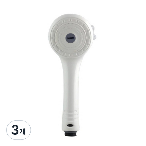 소나기 S7 절수샤워기, 3개, 화이트