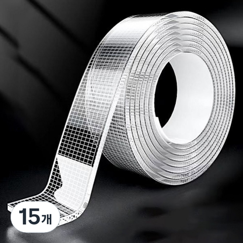 알로데 그리드 나노 양면 테이프 TYPE01 두께 2mm x 길이 1m, 15개