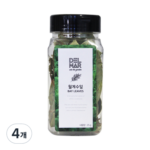 딜리셔스마켓 월계수잎, 25g, 4개