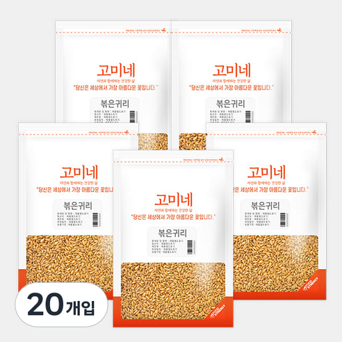 고미네 볶은 귀리, 150g, 20개