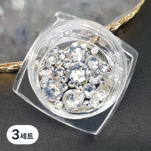 스와로브스키 풀스톤 세트, 크리스탈, 3개