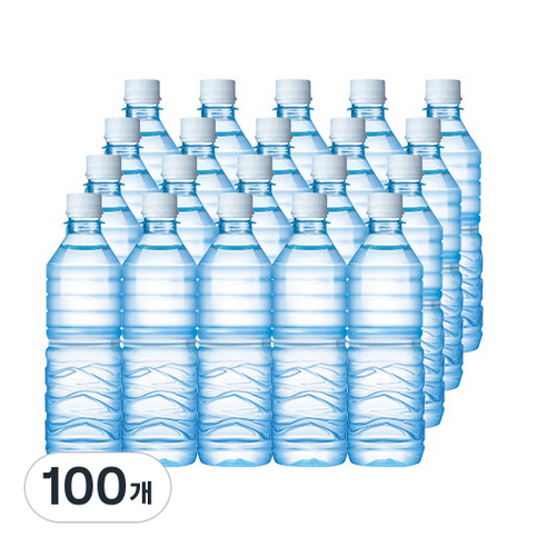 남양유업 천연수 무라벨, 500ml, 100개