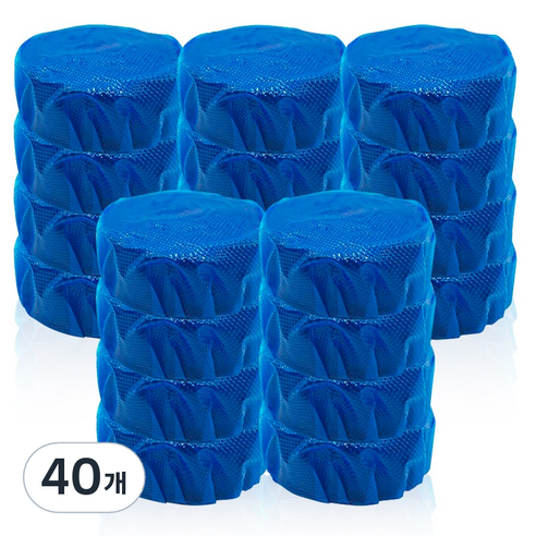 코끼리리빙 고체형 변기세정제, 50g, 40개