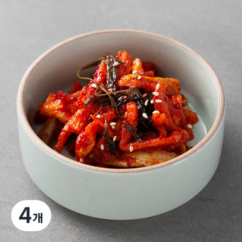 반찬천국 무말랭이무침, 230g, 4개