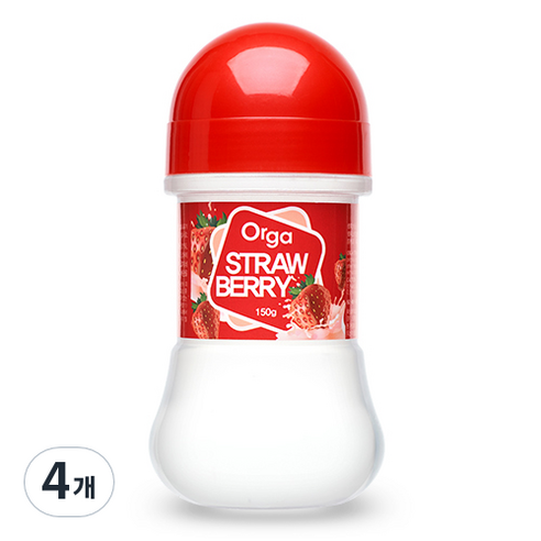 에이스제약 올가 젤 스트로베리, 150g, 4개