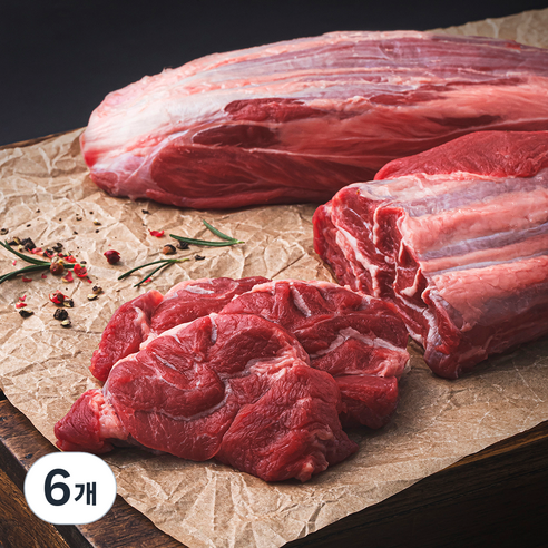 혜성 미국산 리테일팩 소아롱사태 (냉장), 6개, 1.1kg