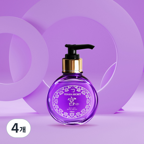 시크릿궁 여성청결제, 100ml, 4개