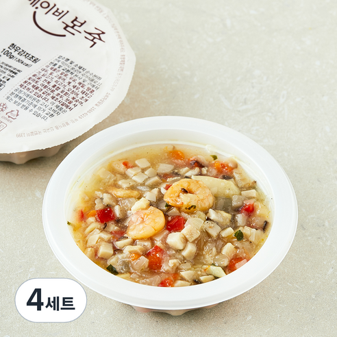 베이비본죽 유아식 반찬 한우 감자 조림 100g + 아이 팔보채 100g D세트, 200g, 4세트