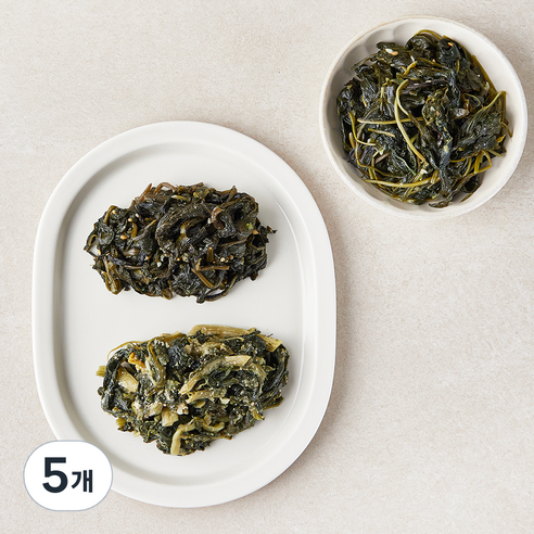 정미경키친 건나물 3종 모둠 A, 150g, 5개