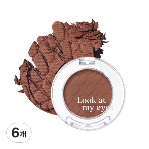 에뛰드 룩 앳 마이 아이즈 카페 2g, BR408 200년된초코가게, 6개
