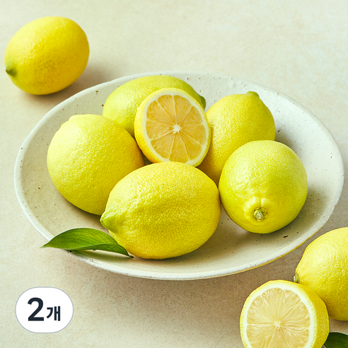 제이드가든 제주 레몬, 2개, 1kg(8~14입)