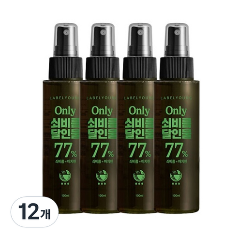 라벨영 쇼킹 쇠비름 77 미스트 100ml 12개