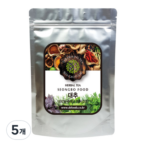 성보식품 대추, 100g, 1개입, 5개