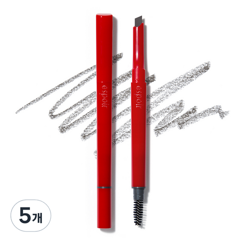 에스쁘아 더브로우 이지 쉐이핑 펜슬 0.2g, 2호 쿨 그레이, 5개