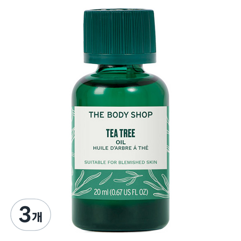 더바디샵 티트리 오일, 20ml, 3개