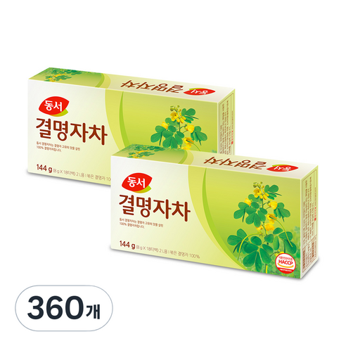 동서 결명자차, 8g, 360개