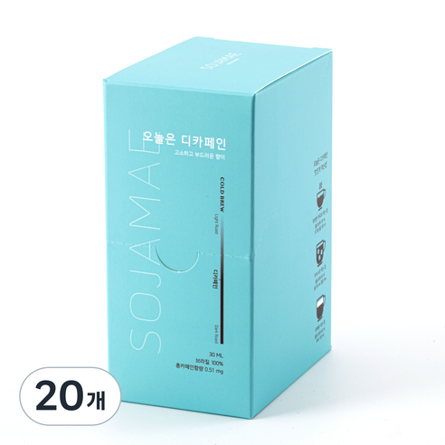 소자매 오늘은 디카페인 콜드브루 더치커피, 30ml, 10개입, 2개