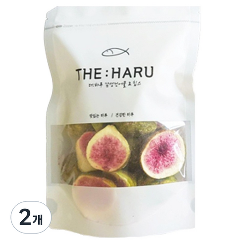 더하루 동결건조과일 무화과, 55g, 2개