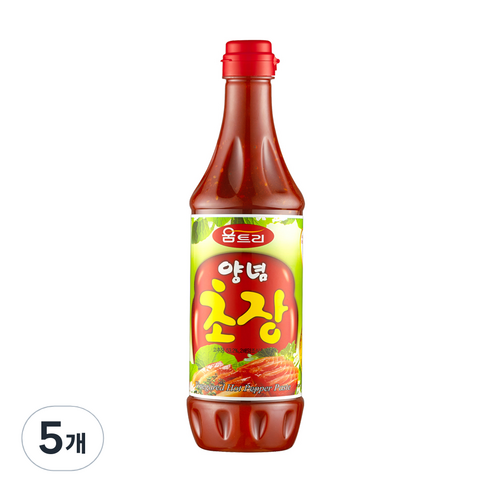움트리 양념 초장, 1kg, 5개