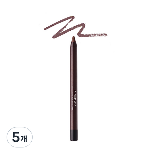 맥퀸뉴욕 워터프루프 펜슬 젤라이너 1.7g, 7호 아우라 여신, 5개