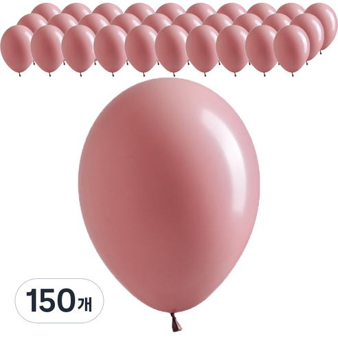 셈퍼텍스 스탠다드 풍선 30cm, 로즈우드, 150개