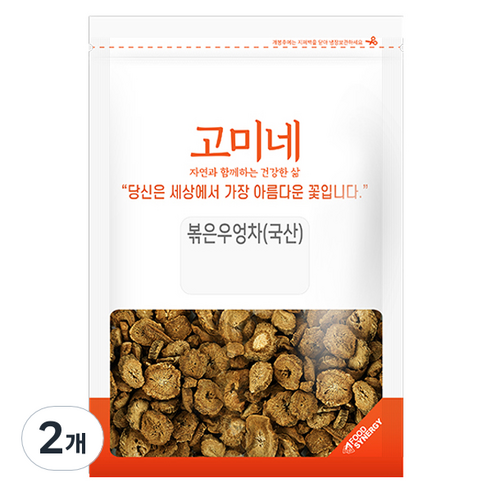 고미네 볶은 우엉차 국산, 300g, 1개입, 2개