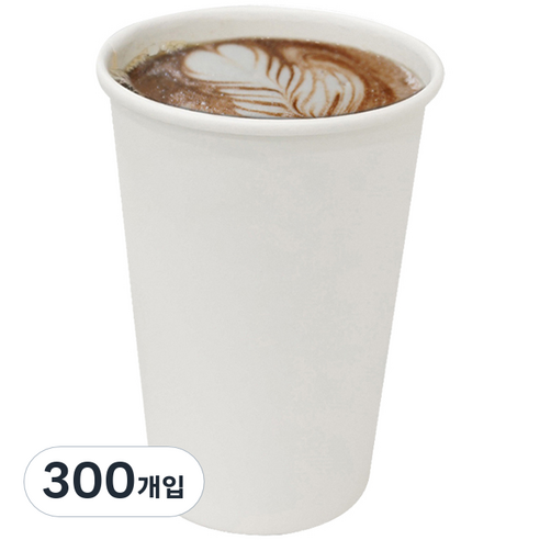 워너버커피 테이크아웃 종이컵 360ml, 300개