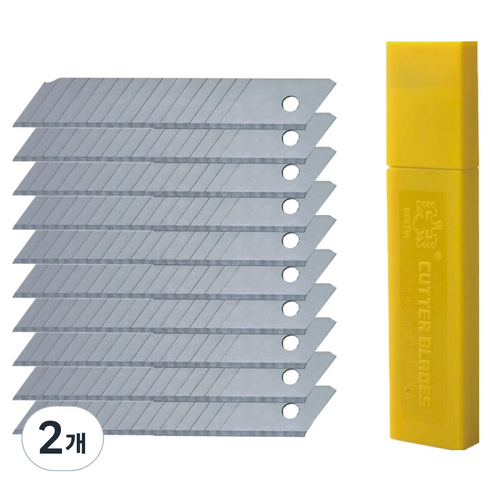 BESTIR SK5 커터칼날 25mm 10p BST-03516, 2개