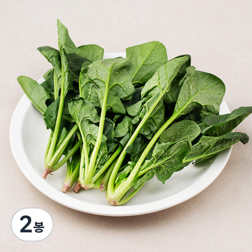 국내산 친환경 시금치, 150g, 2봉