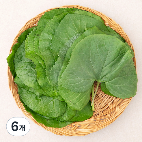 곰취나물, 80g, 6개
