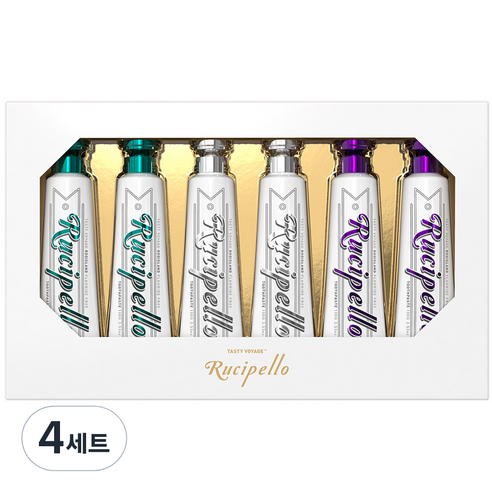 루치펠로 미니치약 6종 선물세트, 150g, 4세트