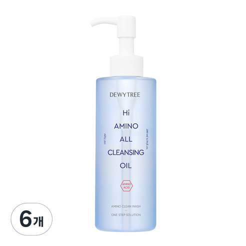 듀이트리 하이 아미노 올 클렌징 오일, 6개, 200ml