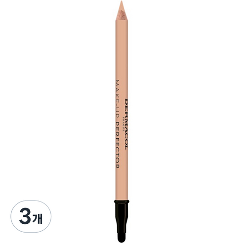 더마콜 메이크업 퍼펙터 컨실러 펜슬 1.5g, 3개, 2호 미디움 베이지