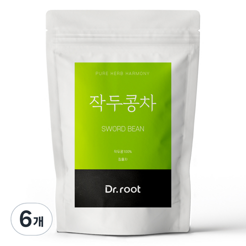 닥터루트 국내산 작두콩 삼각티백 30g, 1.2g, 25개입, 6개