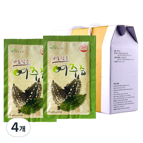 양원농장 바로담은여주즙, 2.1L, 4개