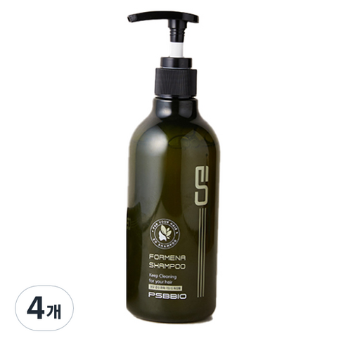 이오 포미나 탈모완화 기능성 샴푸, 4개, 300ml