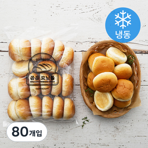 곰곰 모닝롤 (냉동), 26g, 80개입