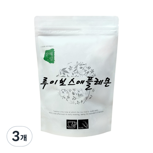 산해랑 믹싱티 블렌딩 루이보스 애플레몬, 100g, 1개입, 3개