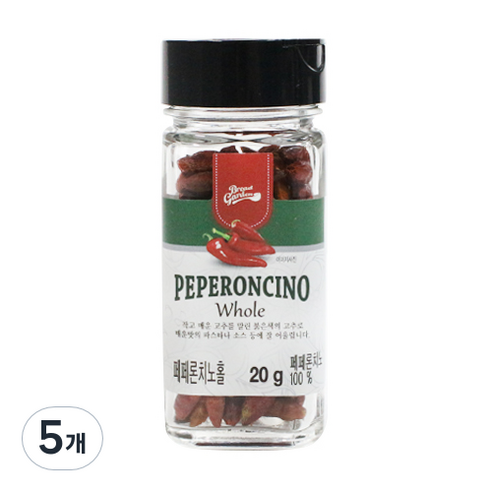 브레드가든 매콤달콤 페페로치노 홀, 20g, 5개